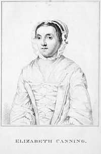 A half-length monochrome portrait of a young woman in 18th-century dress