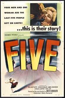 Theatrical release poster for Five