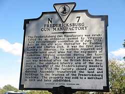 Fredericksburg Gun Manufactory Site