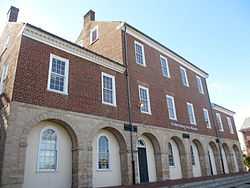 Fredericksburg Town Hall and Market Square