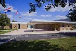 Frontal View of Kickapoo High School in Springfield Missouri, 2011