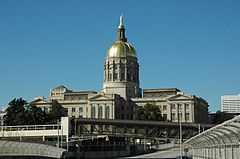 A photograph of the Georgia State Capitol