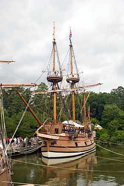 Replica of the ship Susan Constant