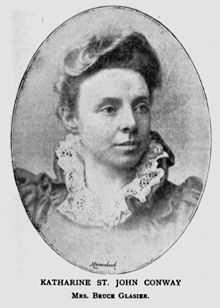 picture of Katherine Bruce Glasier from around 1895