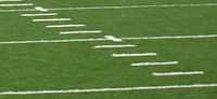 Hash marks at Dix Stadium