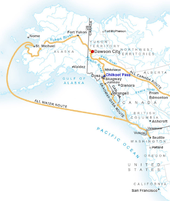 Route to the Klondike