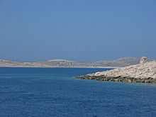 Coastline with rocky shore