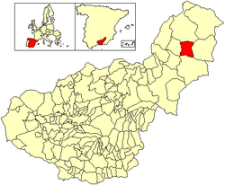 Location of Galera