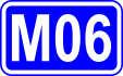 Highway M06 shield}}