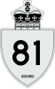 Highway 81 shield