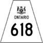 Highway 618 shield