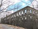 Ruined wall of Overlook Mountain House