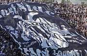 Paok fans, Toumba.JPG