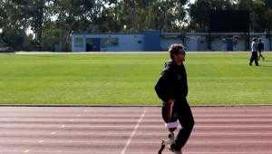 Reardon turns around on the track at AIS