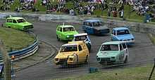 reliant robins racing at mendip raceway