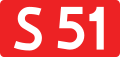 Expressway S51 shield}}