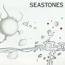 Abstract drawing suggestive of stones on the sea shore