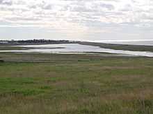 View of Washdyke Lagoon