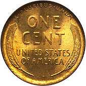 A Wheat cent