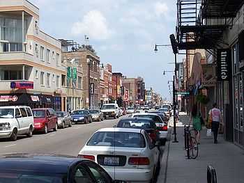 North Ave. in Wicker Park