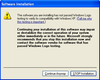 Windows Logo Warning