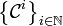 \left\{{\mathcal  {C}}^{{i}}\right\}_{{i\in {\mathbb  {N}}}}