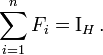 \sum _{{i=1}}^{n}F_{i}=\operatorname {I}_{H}.