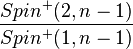 {\frac  {Spin^{+}(2,n-1)}{Spin^{+}(1,n-1)}}