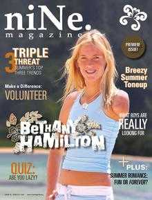 Bethany Hamilton cover, June/July 2006