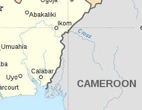 A Map of Cross River