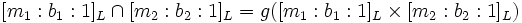 [m_1:b_1:1]_L \cap [m_2:b_2:1]_L = g([m_1:b_1:1]_L \times [m_2:b_2:1]_L)