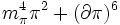 m_{\pi}^4 \pi^2 + (\partial \pi)^6