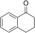 Structural formula of 1-tetralone