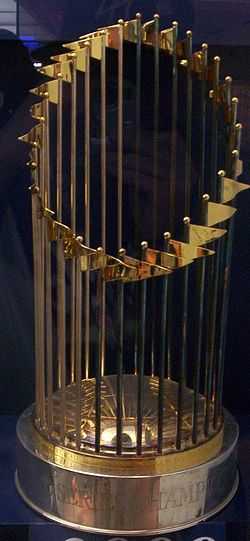 2004 World Series trophy