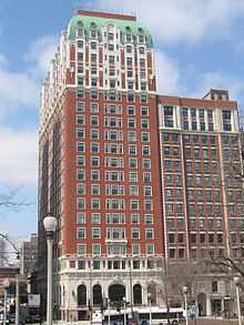 Blackstone Hotel from Grant Park