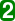 2 white, green rounded rectangle.svg
