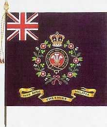 2nd Royal Cheshire Militia Regimental Colours