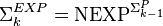 \Sigma^{EXP}_k=\mathrm{NEXP}^{\Sigma^P_{k-1}}