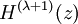 H^{(\lambda+1)}(z)