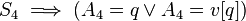  S_4 \implies (A_4 = q \or A_4 = v[q])  