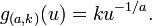  g_{(a,k)}(u)=k u^{-1/a}. 