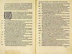 1522 copy of Martin Luter's 95 Theses