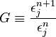 
  G \equiv \frac{\epsilon_j^{n+1}}{\epsilon_j^n}
