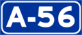 Autovía A-56 shield