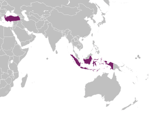 ABU TV Song Festival 2015 map.svg