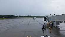 Delta plane at gate