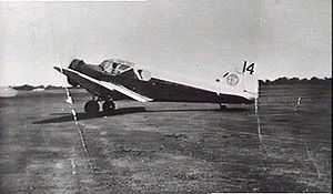 Photograph of an Airspeed Courier