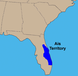 Map of Ais Indian Territory