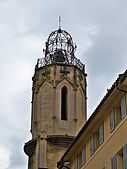 Spire of the Église du Saint-Esprit in Aix-en-Provence