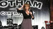 Alia Janine at New York's Gotham Comedy Club